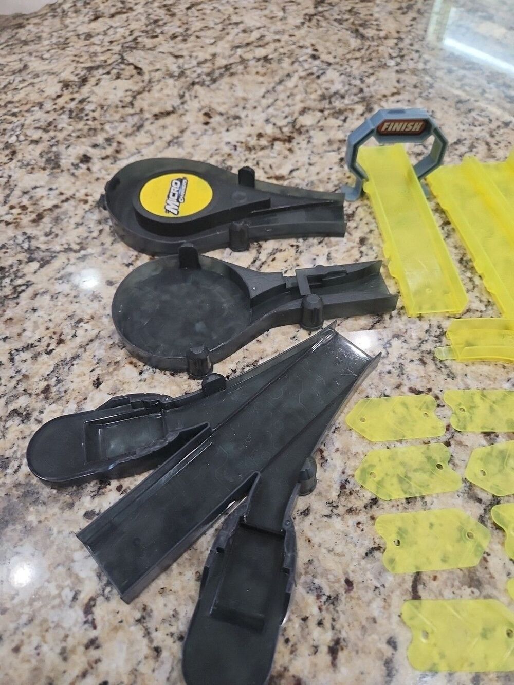 Micro Chargers Loop Track Set Incomplete No Car